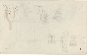 Studieark af John Flaxman