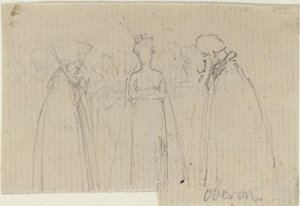 Studieark [recto and verso] af John Flaxman