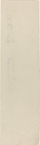 Studieark [recto and verso] af John Flaxman