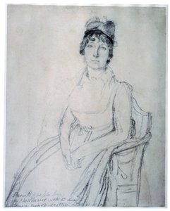 Skitse af Eliza Soane, ca. 1800 af John Flaxman