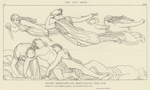 Den Onde Race af John Flaxman