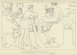 Den glade mand af John Flaxman
