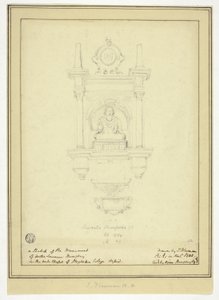 Monumentet over doktor Lawrence Humphrey af John Flaxman