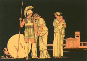 Mødet mellem Hector og Andromache