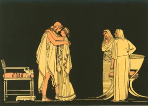 Mødet mellem Ulysses og Penelope