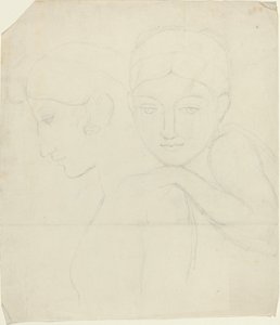 To kvindehoveder af John Flaxman