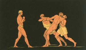 Ulysses forbereder sig på at kæmpe med virus af John Flaxman