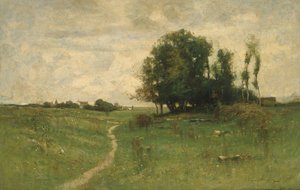 Vejen til landsbyen, 1882.