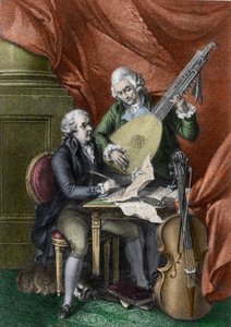 Wolfgang Amadeus Mozart og Franz Joseph Haydn