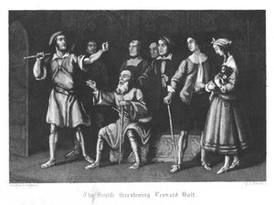illustration til The Plague of London (1665) for William Harrison Ainsworth Old Saint Paul