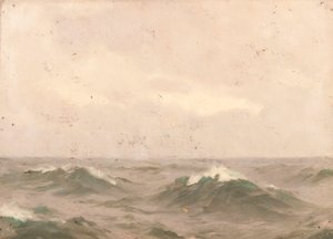 Seascape, ca. 1900 (olie på lærred) af John Fraser