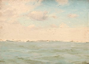 Seascape, ca. 1900 (olie på lærred) af John Fraser
