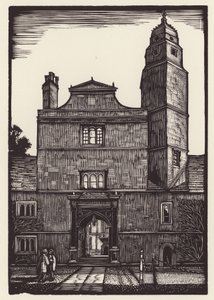 Cambridge: Caius (træsnit)