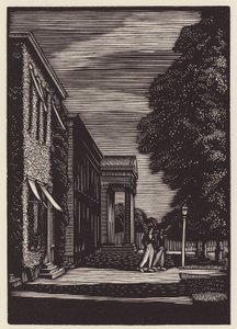 Cambridge: Downing (træsnit)