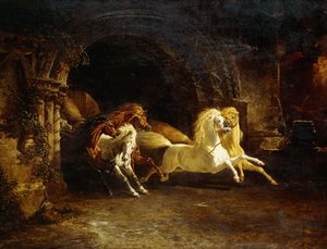 Duncans heste, 1842 af John Frederick Herring Senior