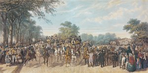 Tilbage fra Derbyet, 1862 af John Frederick Herring Senior