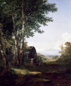 Udsigt over Mansfield Mountain, 1849 af John Frederick Kensett