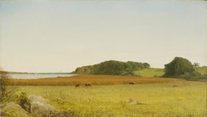Almys dam, Newport af John Frederick Kensett