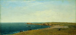 I nærheden af Newport, 1869. af John Frederick Kensett