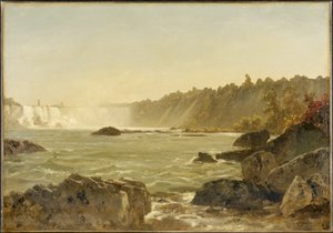 Udsigt over Niagara Falls af John Frederick Kensett
