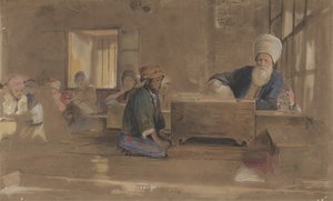 Arabisk Skole, 1841-51. af John Frederick Lewis