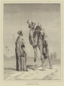 Araber og kamel af John Frederick Lewis
