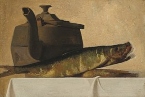 En engelsk morgenmad, ca. 1890