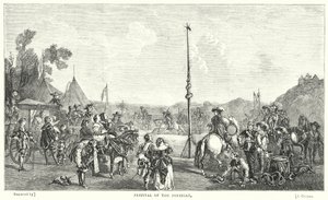 Festival of the Popinjay (gravering)