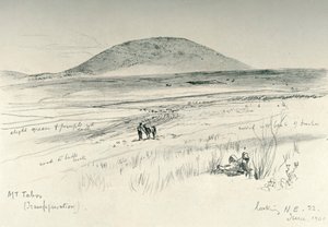 Mount Tabor, 1902. af John Fulleylove