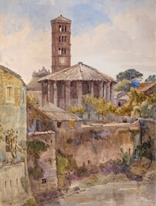 Vestas tempel, Rom af John Fulleylove