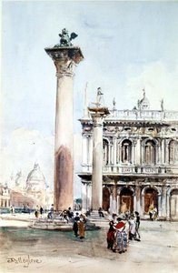 Piazzetta di San Marco, Venedig af John Fulleylove