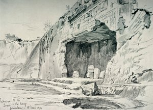 De såkaldte kongegrave, 1902. af John Fulleylove