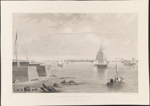 Bay and Harbour of New York fra Bedlons [Bedloe