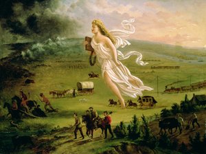 Amerikansk fremgang, 1872 af John Gast