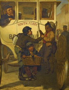 Farvede mennesker ikke tilladt på denne linje, 1863 af John George Brown