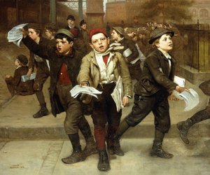 ekstra, af John George Brown