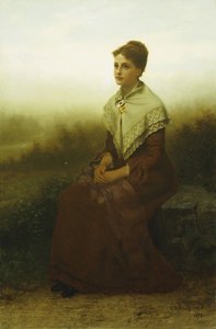 Reverie, 1878 af John George Brown