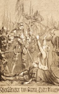 Henrik VI, del III, 1890 af John Gilbert