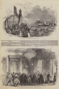 Hans Kongelige Højhed Prins Alberts besøg i Liverpool af John Gilbert