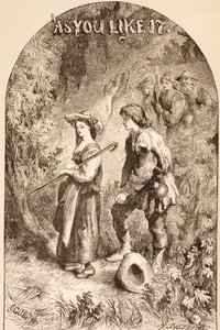 Illustration til As You Like It, fra 