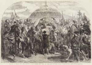 Møde mellem Henrik VIII og Frans I nær Ardres, guldklædets mark