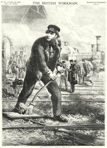 "Pas på dine punkter" (gravering) af John Gilbert