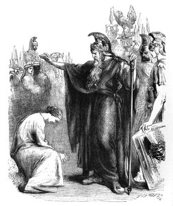 Titus Andronicus af William Shakespeare af John Gilbert