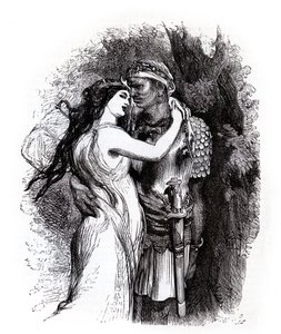 Titus Andronicus af William Shakespeare af John Gilbert