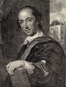 Horace Walpole, illustration fra 