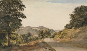 En Yorkshire Road af John Glover