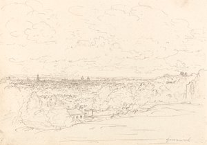Fjernsyn over Greenwich af John Glover