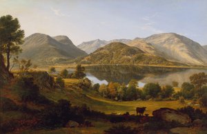 Ullswater, tidligt om morgenen af John Glover