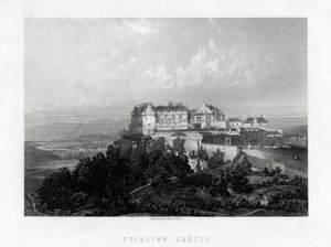 Stirling Castle, Skotland, 1883. af John Godfrey