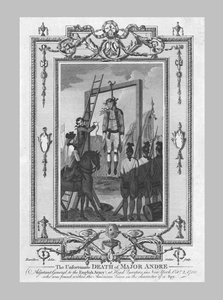 Major Andres ulykkelige død, 1780, 1790. af John Goldar
